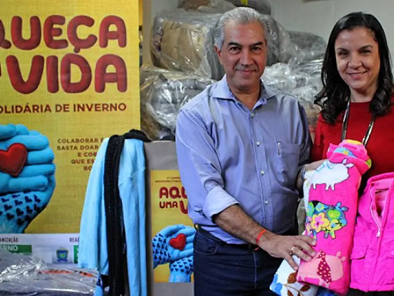 Governo lança 6° campanha do agasalho Aqueça Uma Vida nesta quinta-feira

