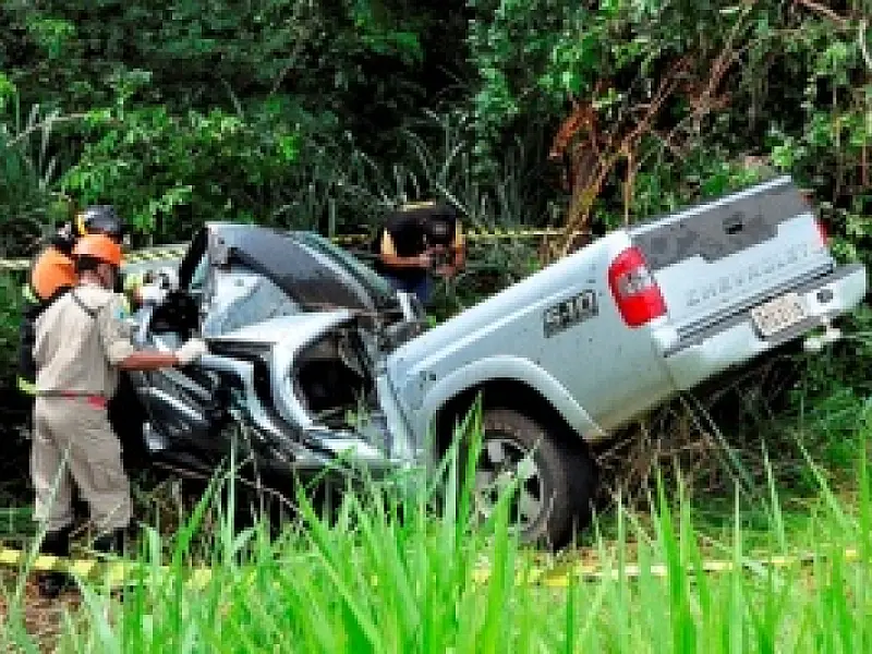 Acidente faz vítima fatal na MS-473 em Taquarussu