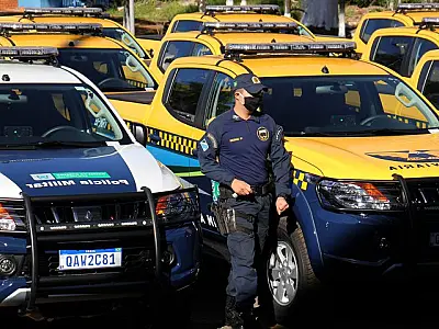 Governo de MS entrega 28 motoniveladoras e 127 viaturas nesta segunda-feira