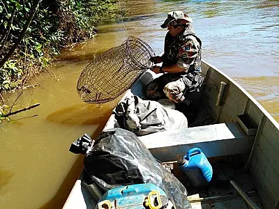 Operação registra apreensão de uma tonelada de pescado e aplica cerca de R$ 50 mil em multas