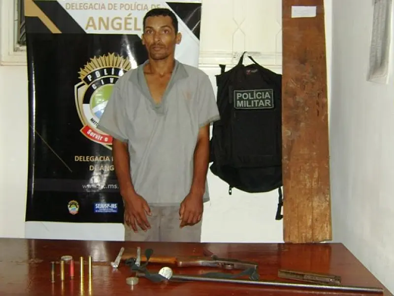 Polícia Civil prendeu autor do homicídio em Angélica