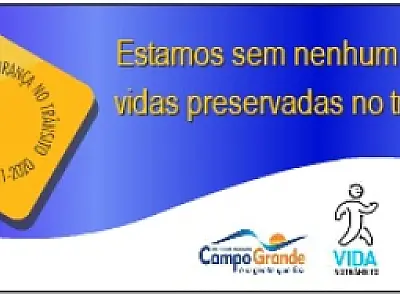 Placar da Vida aponta nenhum dia de vidas preservadas no trânsito