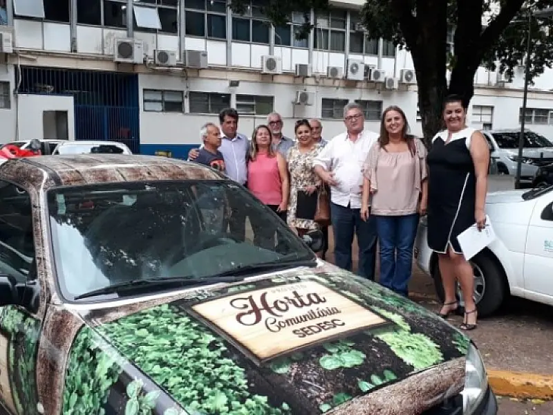 Sedesc destina equipamentos para fortalecer projeto de hortas urbanas