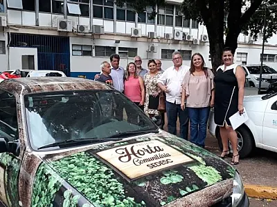 Sedesc destina equipamentos para fortalecer projeto de hortas urbanas