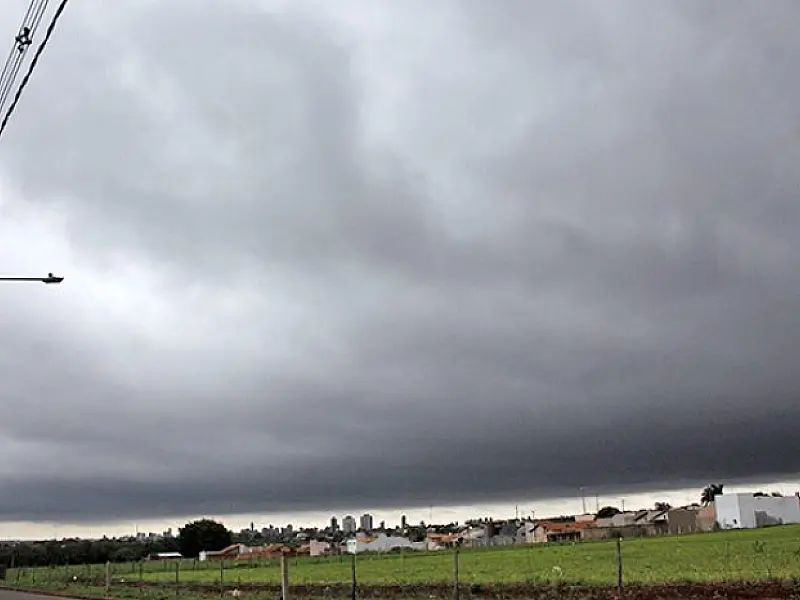 Final de semana tem previsão de tempestade com ventos de até 100 km/h em Mato Grosso do Sul
