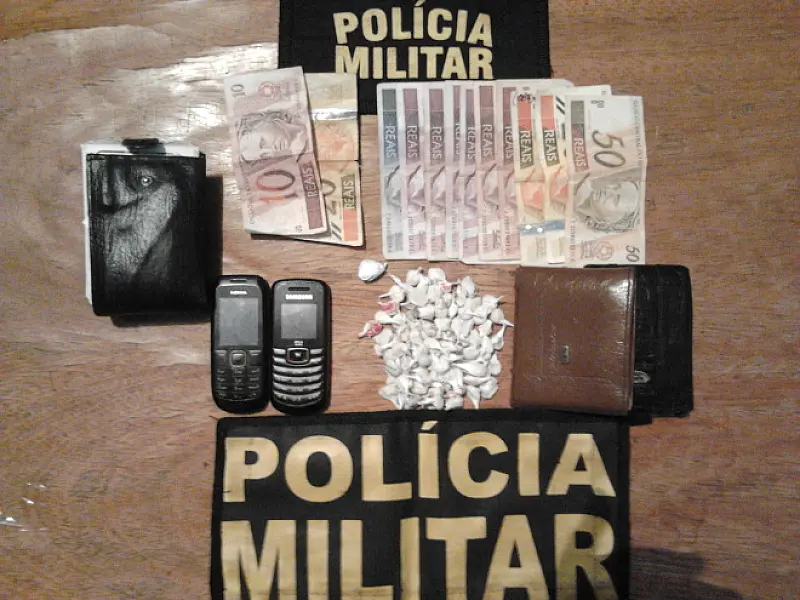 PM de Selvíria prendeu quatro pessoas por tráfico de drogas