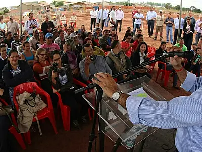 Governo reforça investimentos de R$ 17 milhões em Coxim e lança construção de 85 moradias