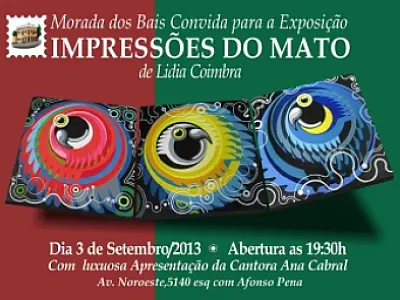 Morada dos Baís recebe em setembro exposição "Impressões do Mato"
