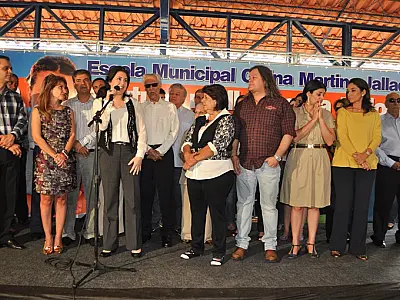 Políticos, familiares da ex-deputada Celina Jallad participam de inauguração no Res. Oiti