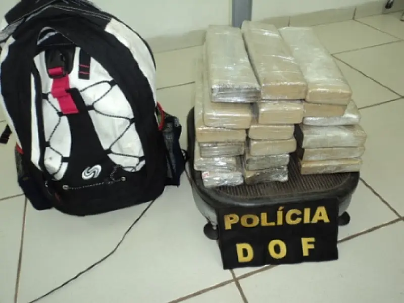 DOF apreende 15 quilos de maconha na rodovia BR-463