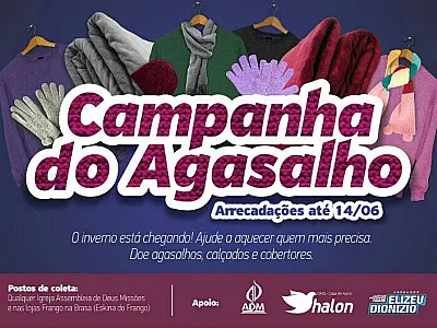 “Aqueça alguém neste inverno” começa hoje na Capital