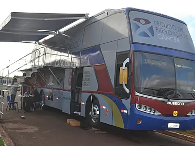 ‘Ônibus da Saúde’ estaciona em Ladário neste sábado