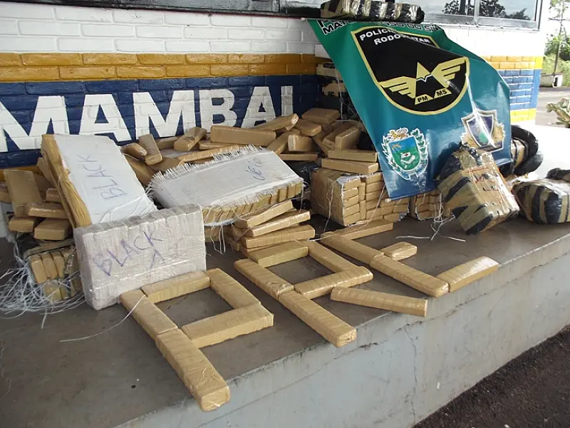 Polícia Militar Rodoviária apreende 65 toneladas de drogas em 10 meses