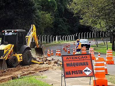 Usuários comemoram início da obra de revitalização do Parque dos Poderes
