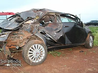 Jovem morre em grave acidente nesta madrugada em Sidrolândia