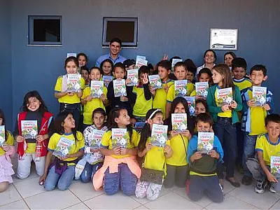 Sanesul palestra para alunos de Ponta Porã e de Coronel Sapucaia
