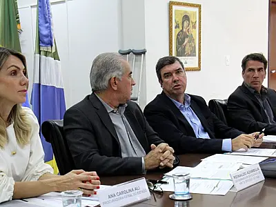 Em Fórum de Governadores, Reinaldo e Riedel discutem medida para compensar perdas de ICMS
