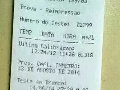 PRF prende motociclista embriagado na BR-163 em Coxim