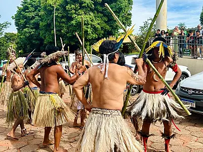 'Aldear Espaços' é ação da Cidadania que leva cultura indígena a prédios públicos