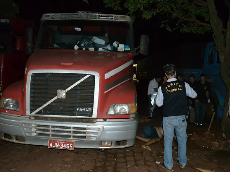 Identificado assassino de caminhoneiro do PR em Dourados