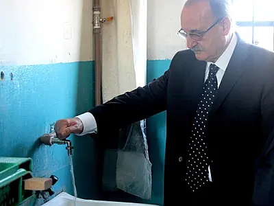 Secretário de Justiça inaugura novo sistema hidráulico na Máxima