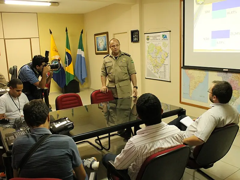PRF-MS divulga pesquisa sobre motoristas de veículos de carga