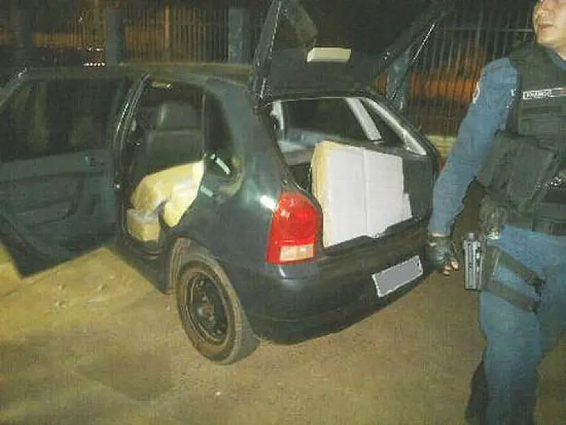 Policiais Militares de Caarapó apreendem 259 Kg de maconha