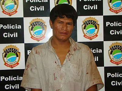 Índio é morto a chutes e socos e depois arrastado