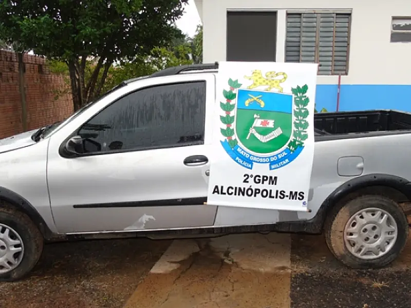 Polícia Militar de Alcinópolis recupera veículo roubado próximo a BR-359