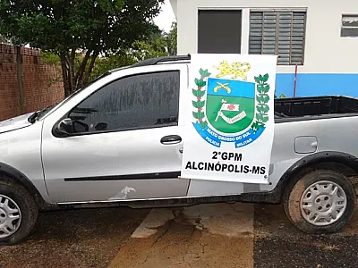 Polícia Militar de Alcinópolis recupera veículo roubado próximo a BR-359