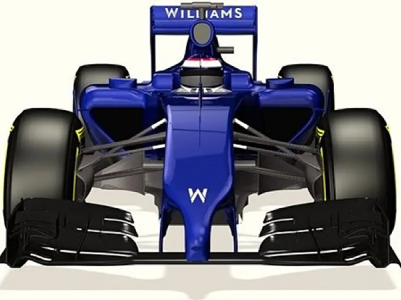 Williams revela imagem do carro de Felipe Massa em 2014