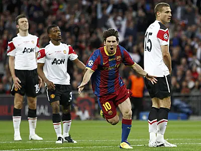 Barcelona atropela o United e é tetra na Liga dos Campeões