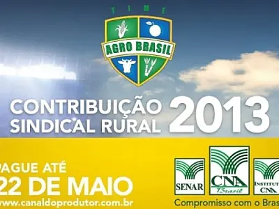 Produtor tem até o dia 22 para recolher Contribuição Sindical Rural