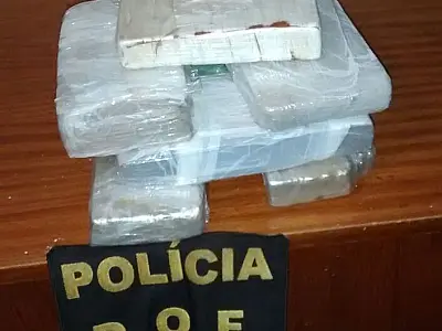 DOF apreende maconha e cocaína em ônibus