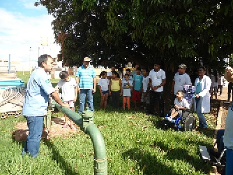 Sanesul de Nova Andradina promove palestra para quatro instituições de ensino