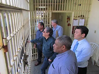 Presídios no Sul do Estado são vistoriados para analise de estrutura fisica