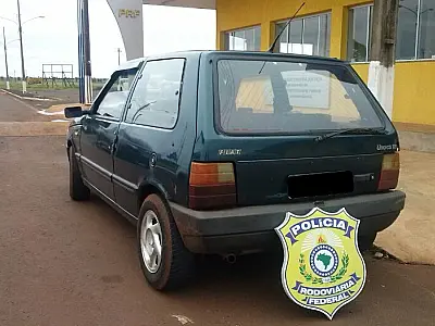 Veículo furtado no RS é recuperado pela PRF