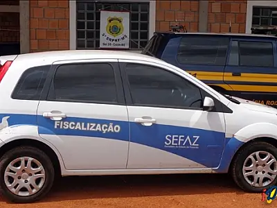 PRF de São Gabriel recupera carro oficial de MT