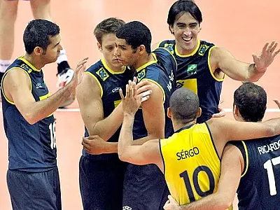 Brasil atropela Finlândia na Liga Mundial