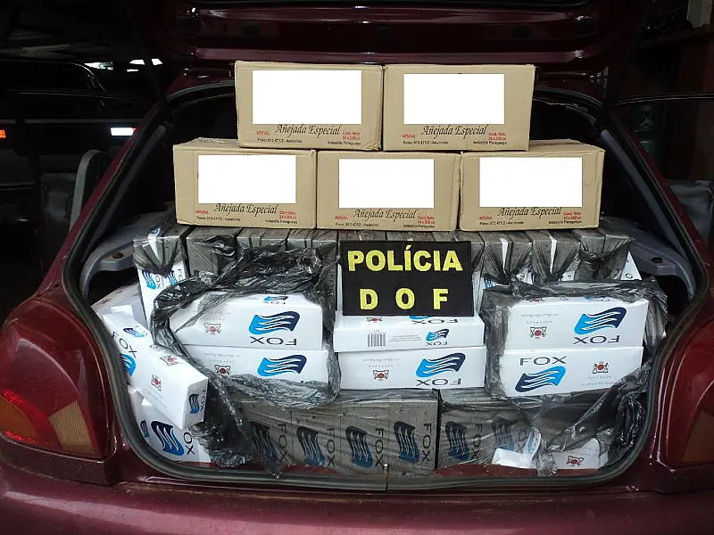 Bebidas e cigarros contrabandeados são apreendidos em MS