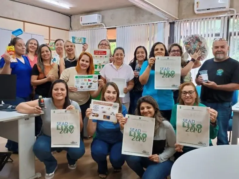 Sead lança campanha 'Lixo Zero' e mira reciclar quase 1 tonelada de resíduos por mês