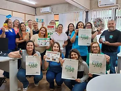 Sead lança campanha 'Lixo Zero' e mira reciclar quase 1 tonelada de resíduos por mês