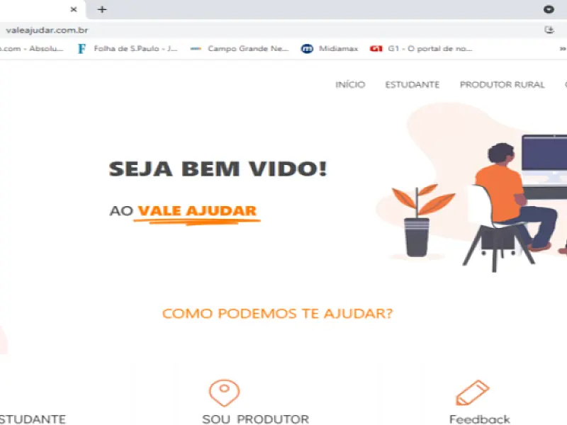 Bolsistas do Vale Universidade desenvolvem portal voltado a práticas do campo
