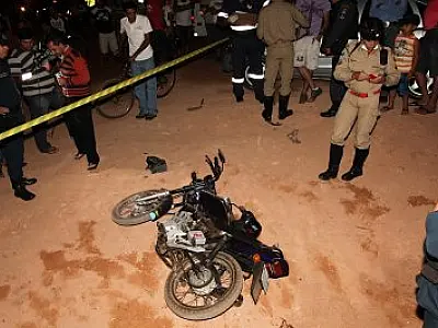 Homem fica ferido em acidente na cidade de Coxim