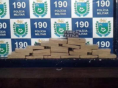 Força Tática da PM faz apreensão de droga em Nova Andradina