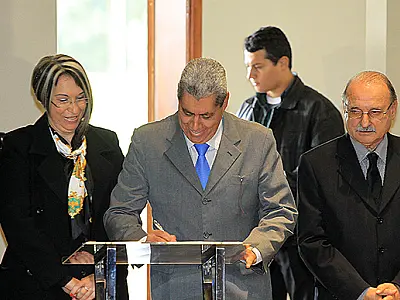 Ministério de Justiça e Governo assinam convênio em Ponta Porã