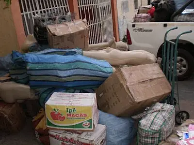 6º BPM apreende 600 kg de mercadorias sem documentação