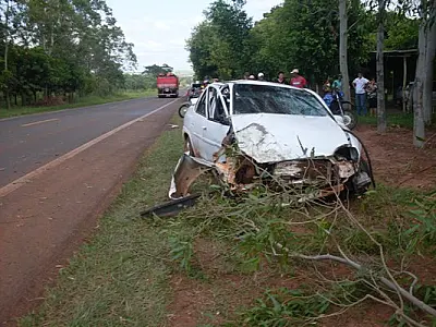 Jovem de 19 anos morre em acidente na BR 163 próximo a Jutí