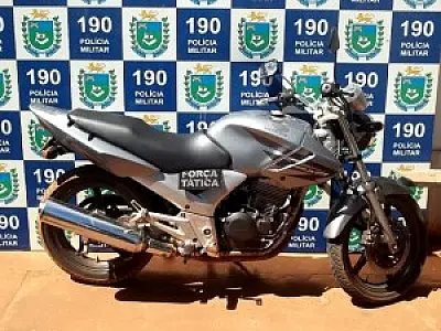 PM de Nova Andradina apreende moto furtada após denúncia