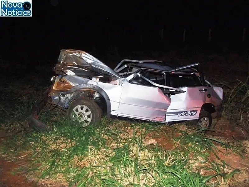 Acidente na MS-480 deixou mãe e filha feridas em Anaurilândia